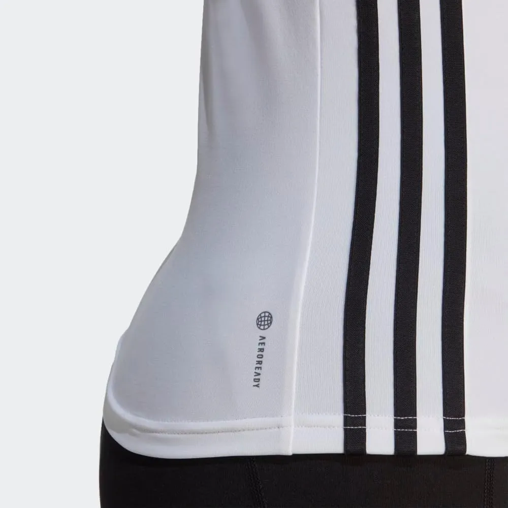 adidas Women's Aeroready Training Essentials Regular 3-Stripes Tank
