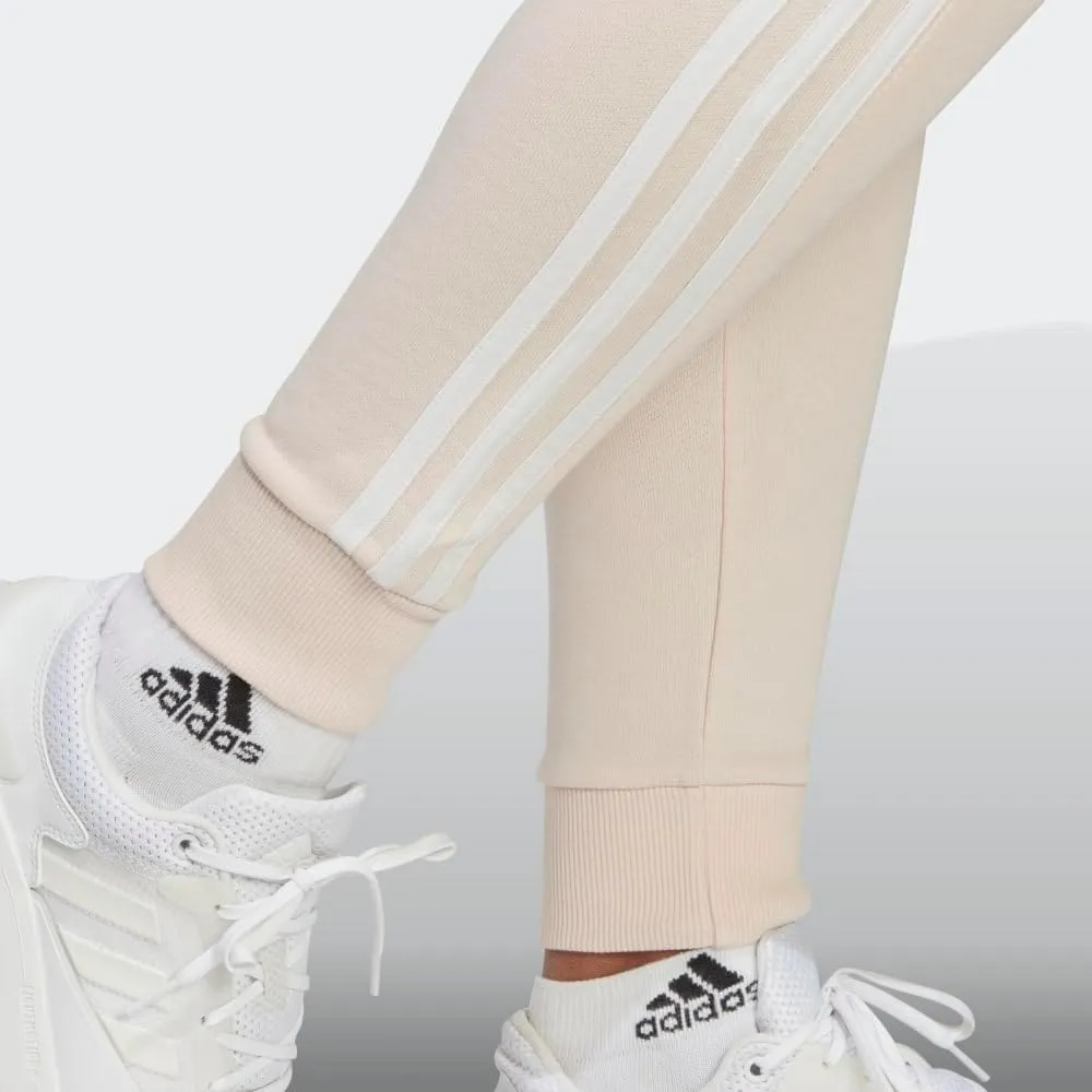 adidas Women's Plus Size Essentials 3-Stripes French Terry Cuffed Pants