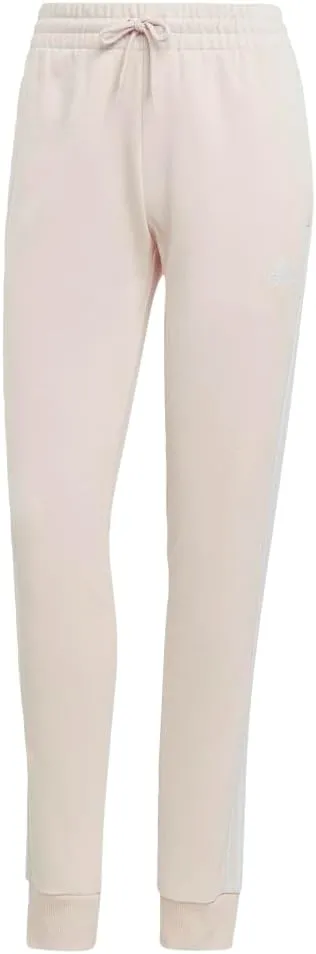 adidas Women's Plus Size Essentials 3-Stripes French Terry Cuffed Pants