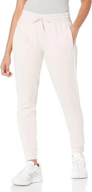 adidas Women's Plus Size Essentials 3-Stripes French Terry Cuffed Pants