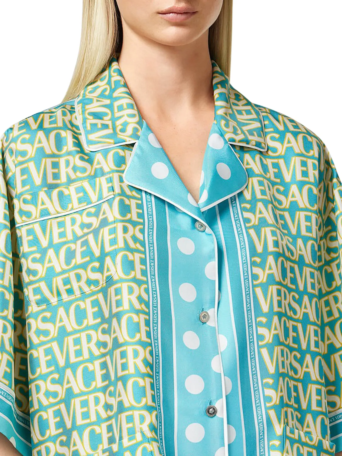 Versace Silk Shirt - All Over Print