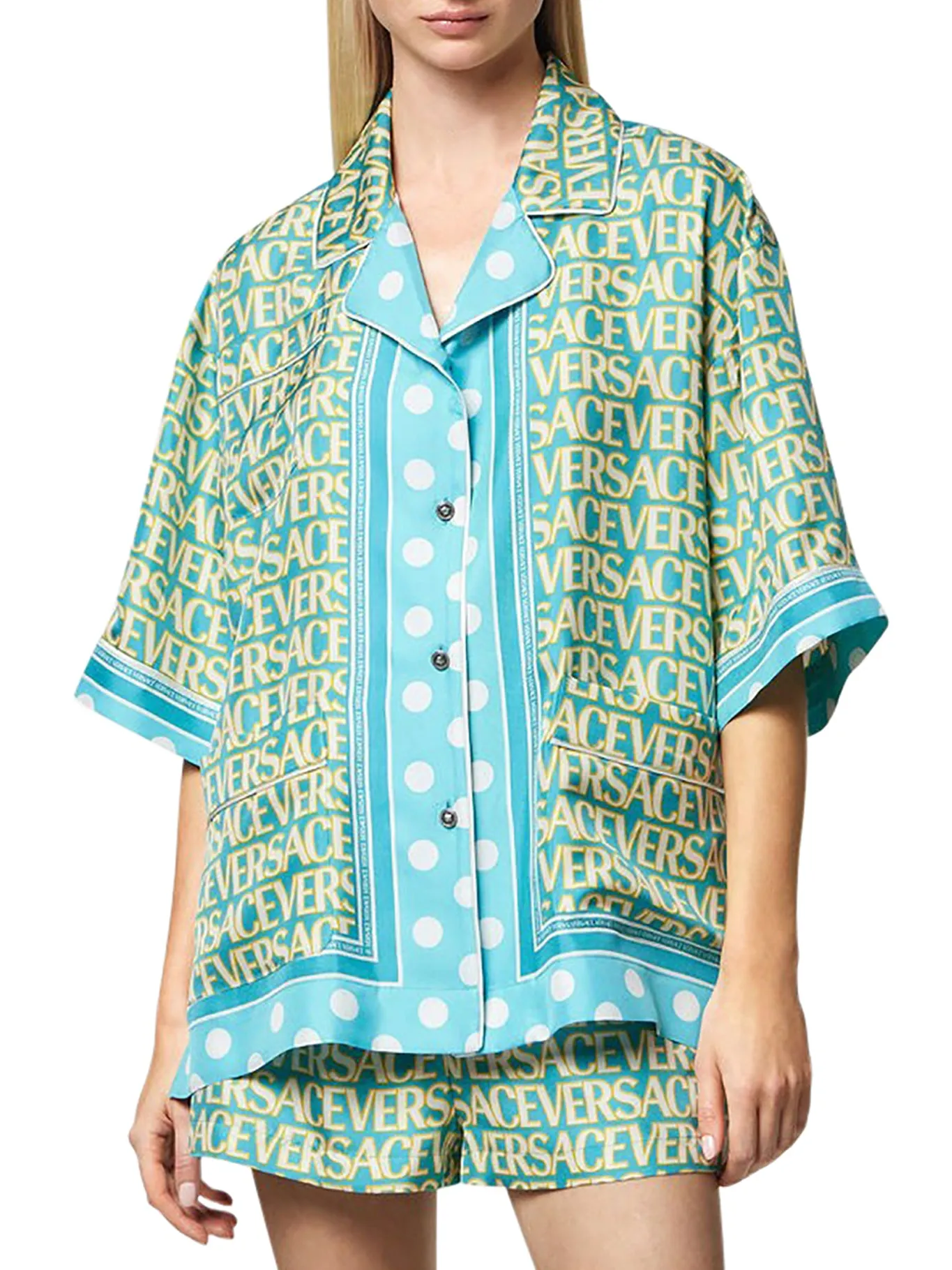 Versace Silk Shirt - All Over Print