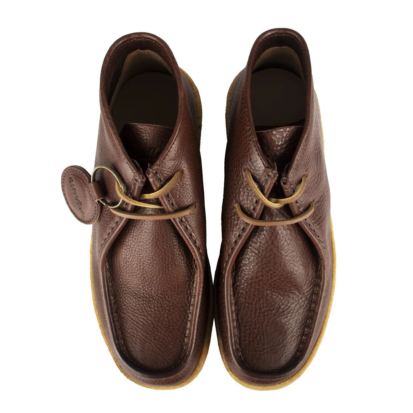 Astorflex Rampiflex Mens Leather Boots in Coffee Brown