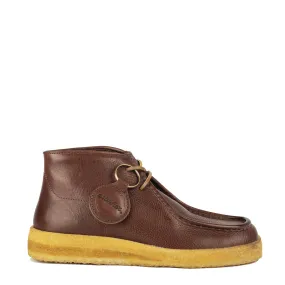 Astorflex Rampiflex Mens Leather Boots in Coffee Brown