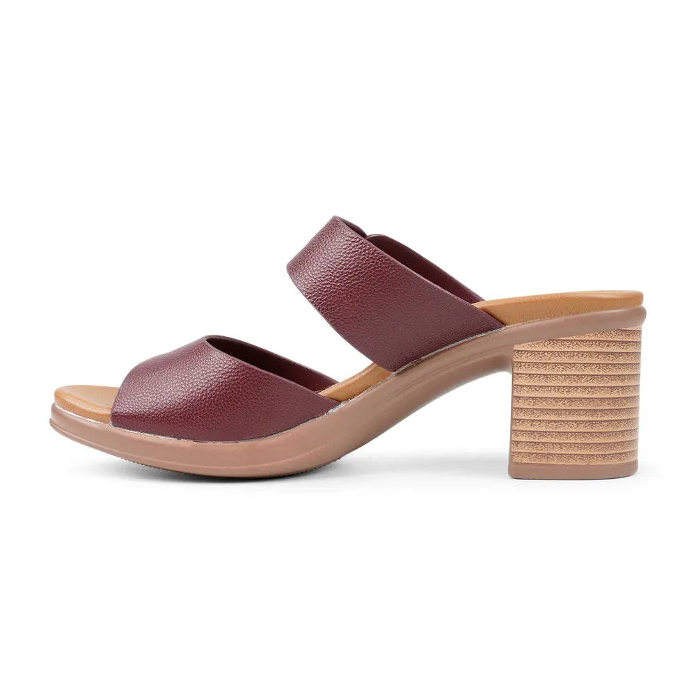 Bata BARLA Stylish Block Heel Shoes with Elegant Design