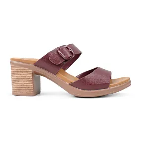 Bata BARLA Stylish Block Heel Shoes with Elegant Design