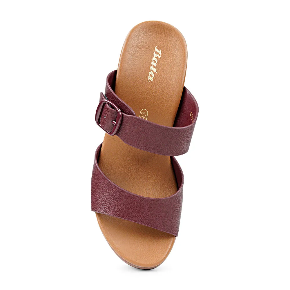 Bata BARLA Stylish Block Heel Shoes with Elegant Design