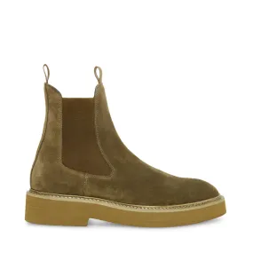 Sure! Here’s a more optimized and descriptive title for the product:

Brantley Mens Chelsea Boots in Olive Suede - Stylish and Comfortable Slip-On Footwear