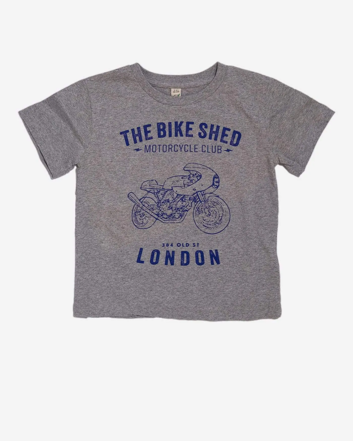 BSMC Sporty Kids T Shirt - Grey