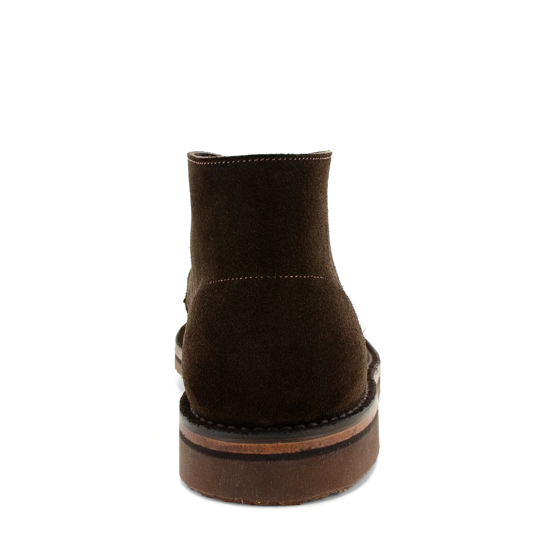 Suede Brown Desert Boot made from Lactae Hevea - Optimized Product Title