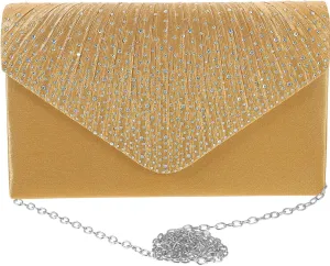 LIFKOME Evening Purse Bridal Purse Women Formal Clutch Bag Women Purse for Formal Occasion