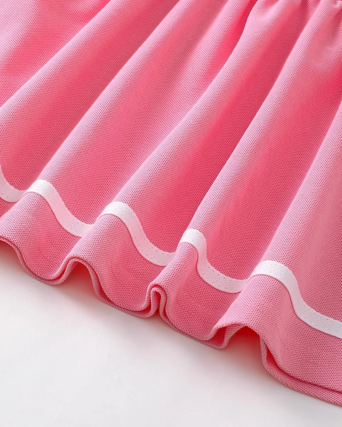 Little Toddler Girl Sporty Dress Summer Clothes Ruffle Sleeveless Kids Dresses Sport Causal Beach Sundress Girl Outfits