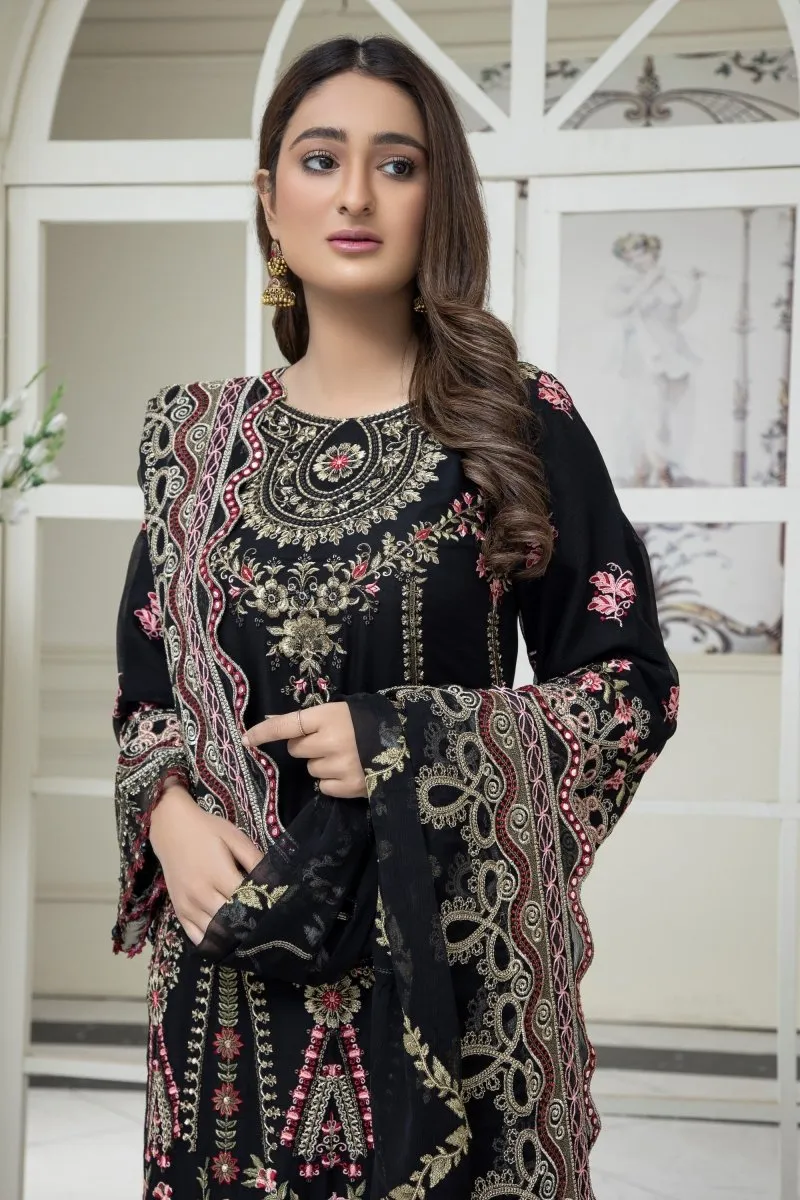 Mihrimah Chiffon Formal Suit MIH32