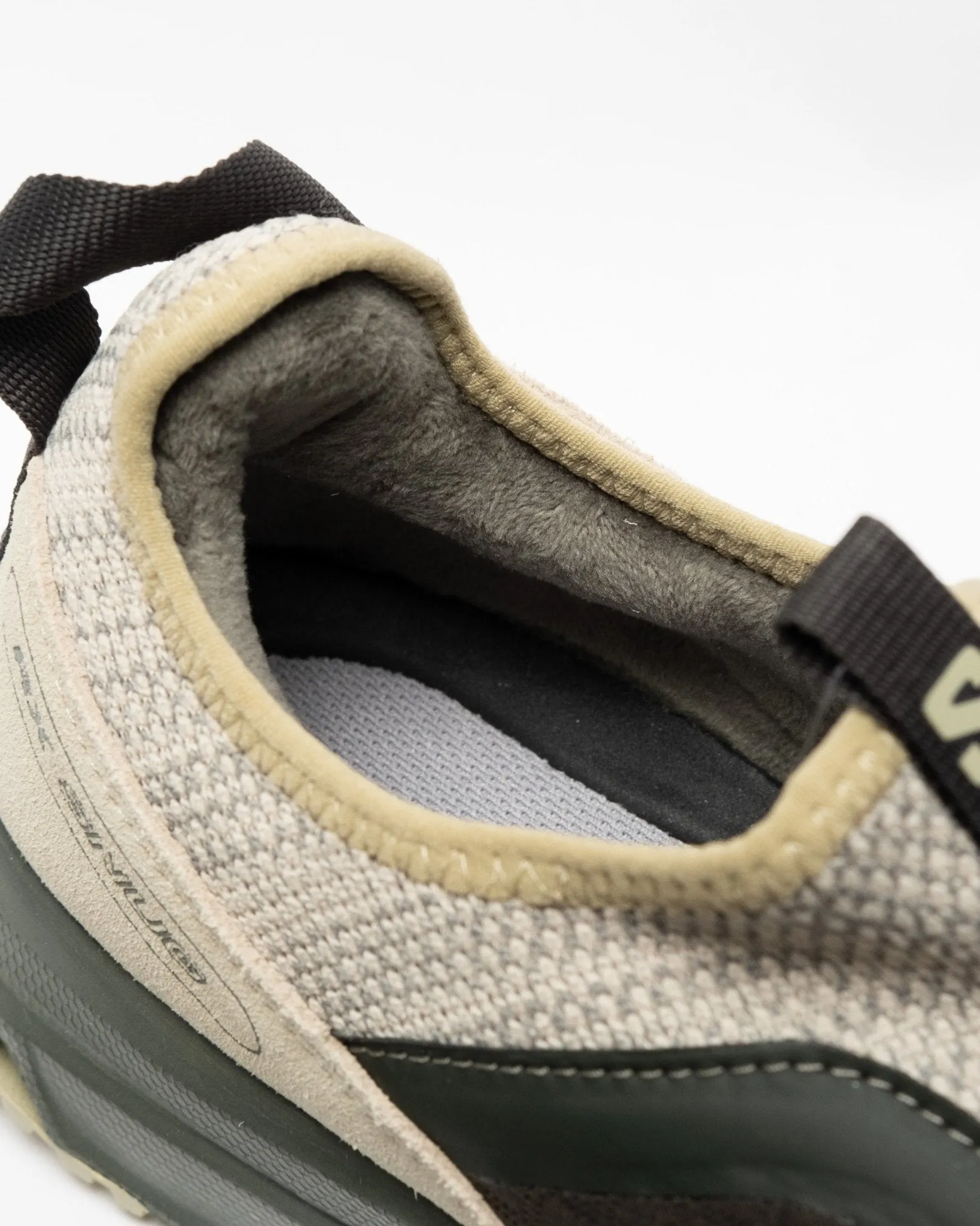 Gray RX Snug Moss Sneakers with Castor Gray and Peat Accents
