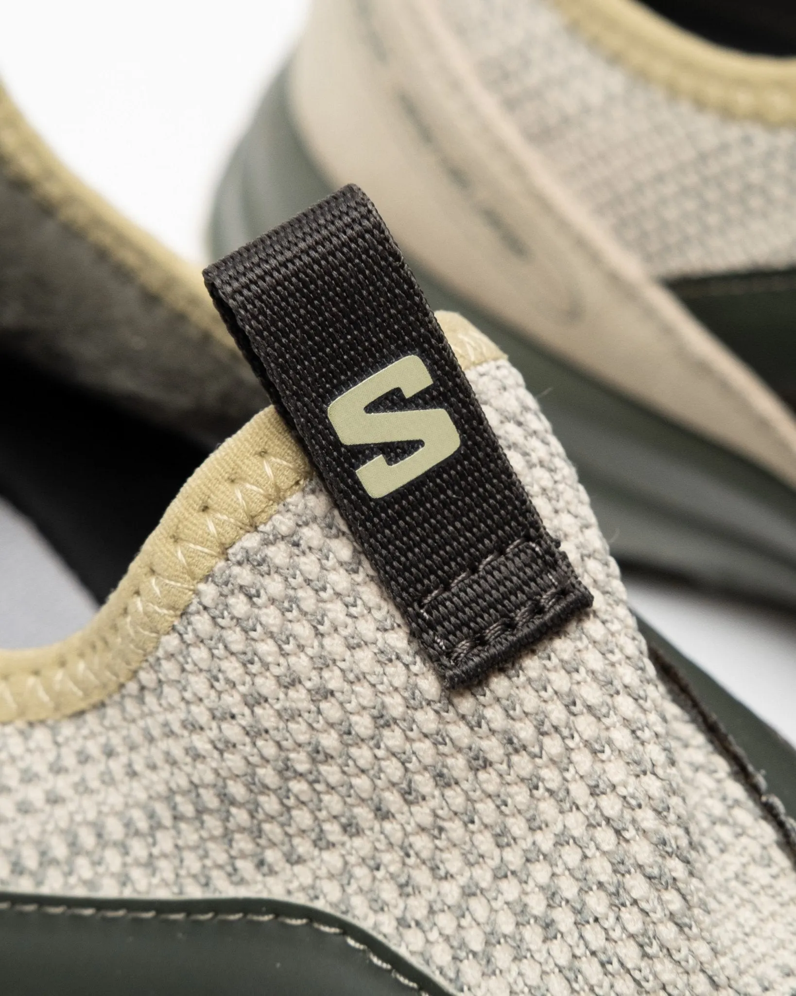 Gray RX Snug Moss Sneakers with Castor Gray and Peat Accents