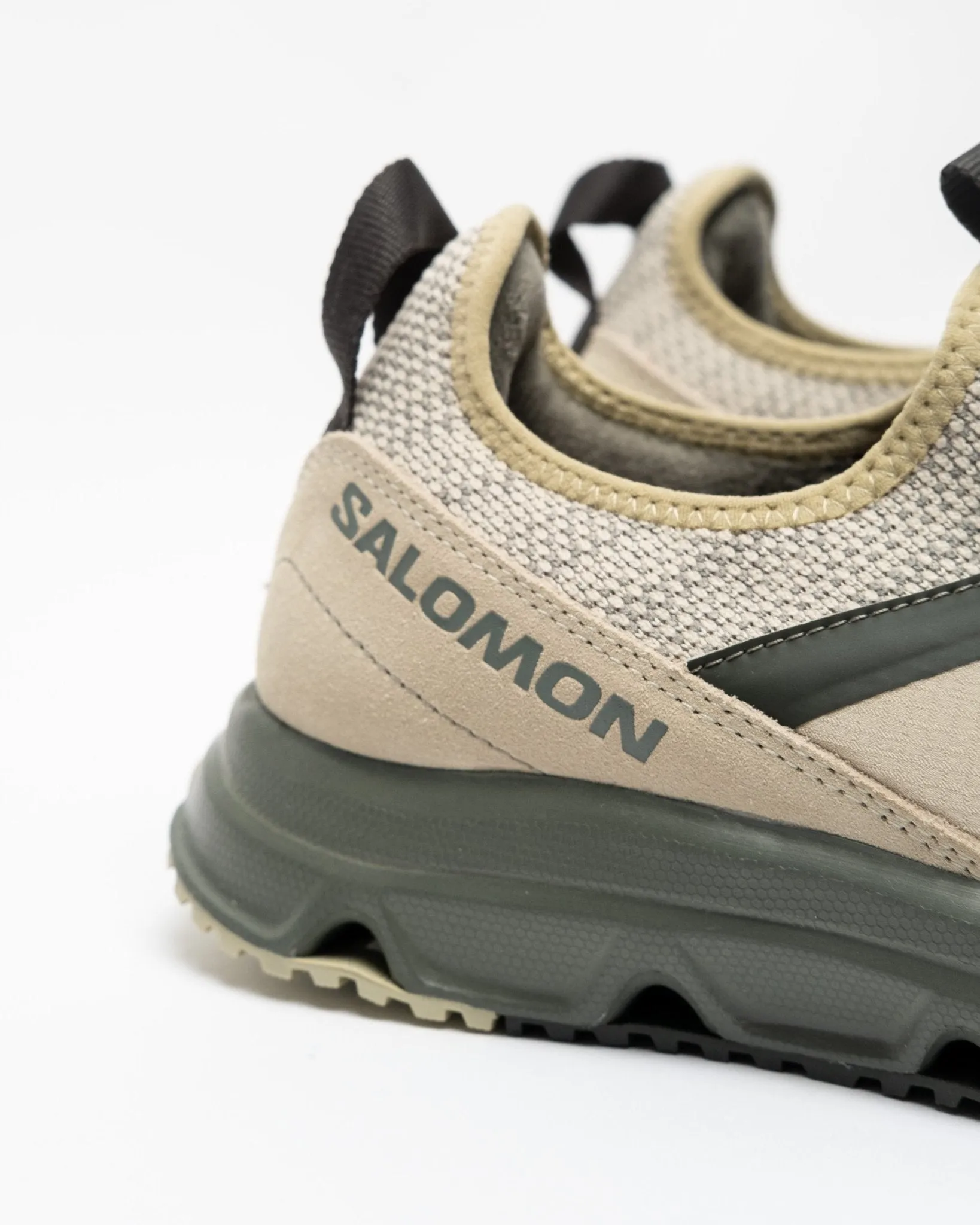 Gray RX Snug Moss Sneakers with Castor Gray and Peat Accents