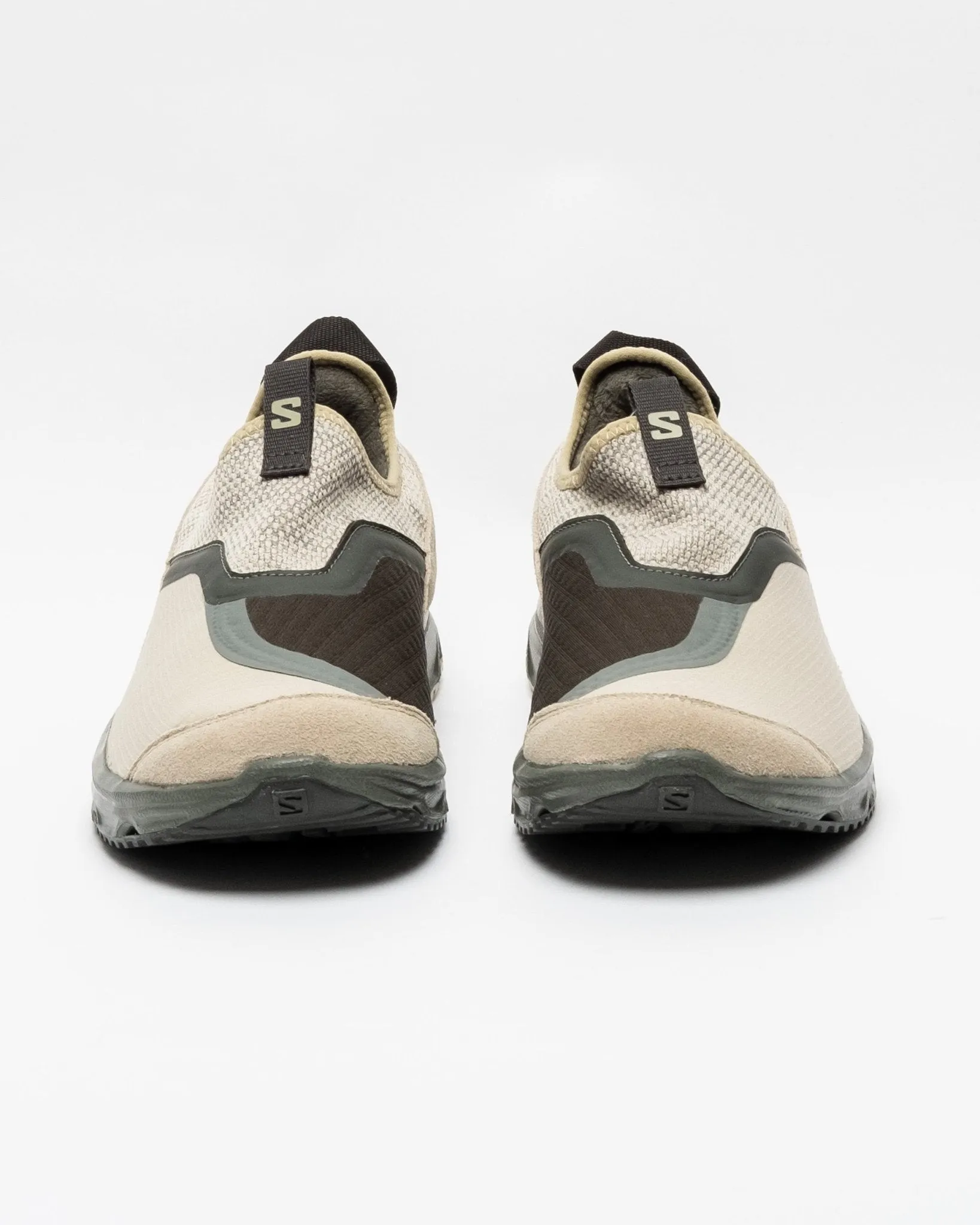 Gray RX Snug Moss Sneakers with Castor Gray and Peat Accents