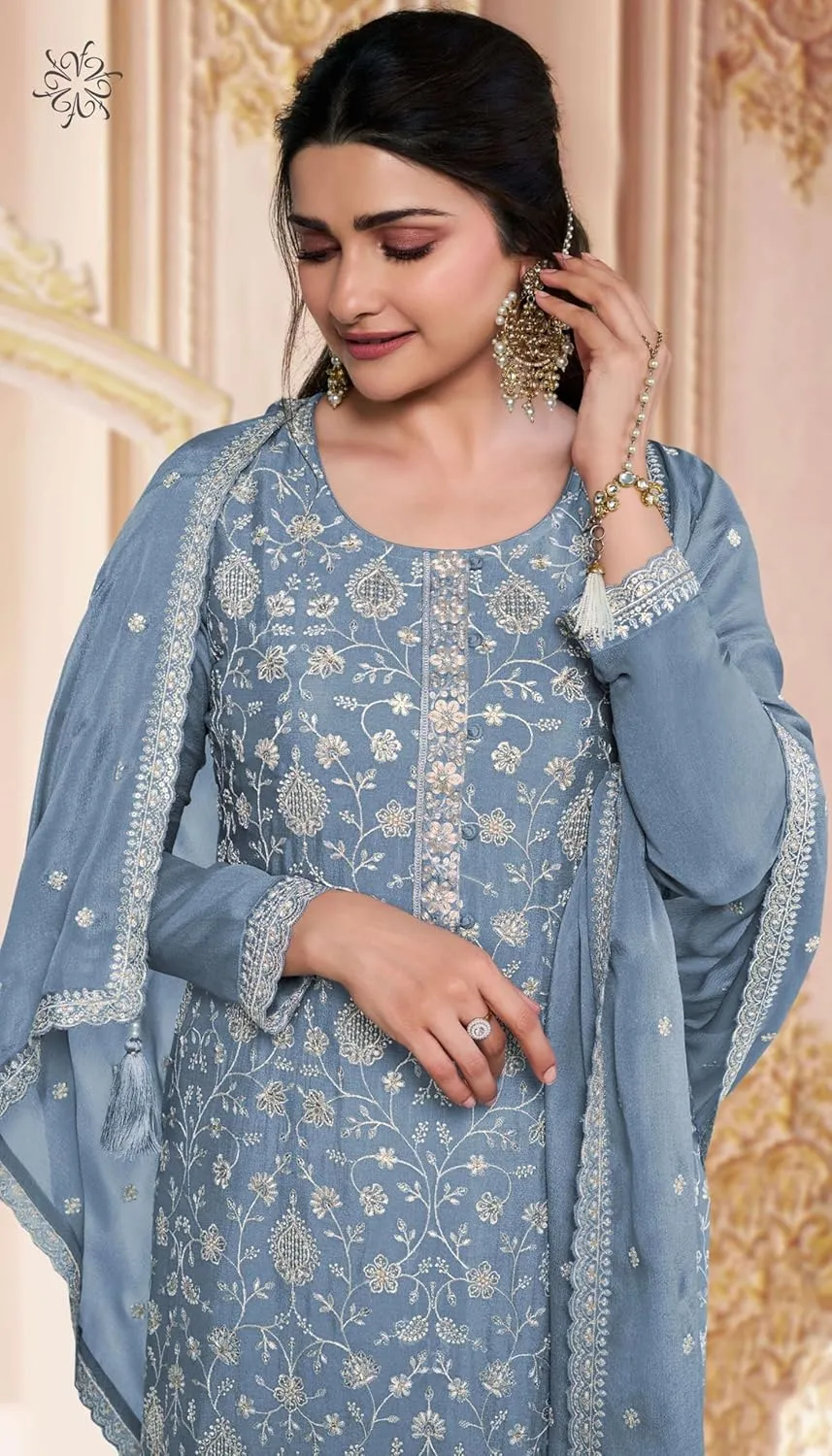Wedding Wear Salwar Kameez Dress Stylish Indian Pakistani Swen Pant Suits
