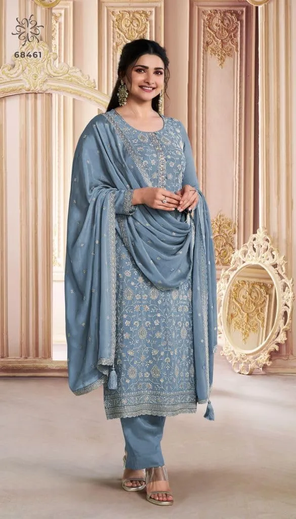 Wedding Wear Salwar Kameez Dress Stylish Indian Pakistani Swen Pant Suits